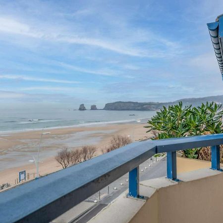 Appartement Rustique Face A La Mer A Hendaye Avec Balcon - Fr-1-2-294 Kültér fotó