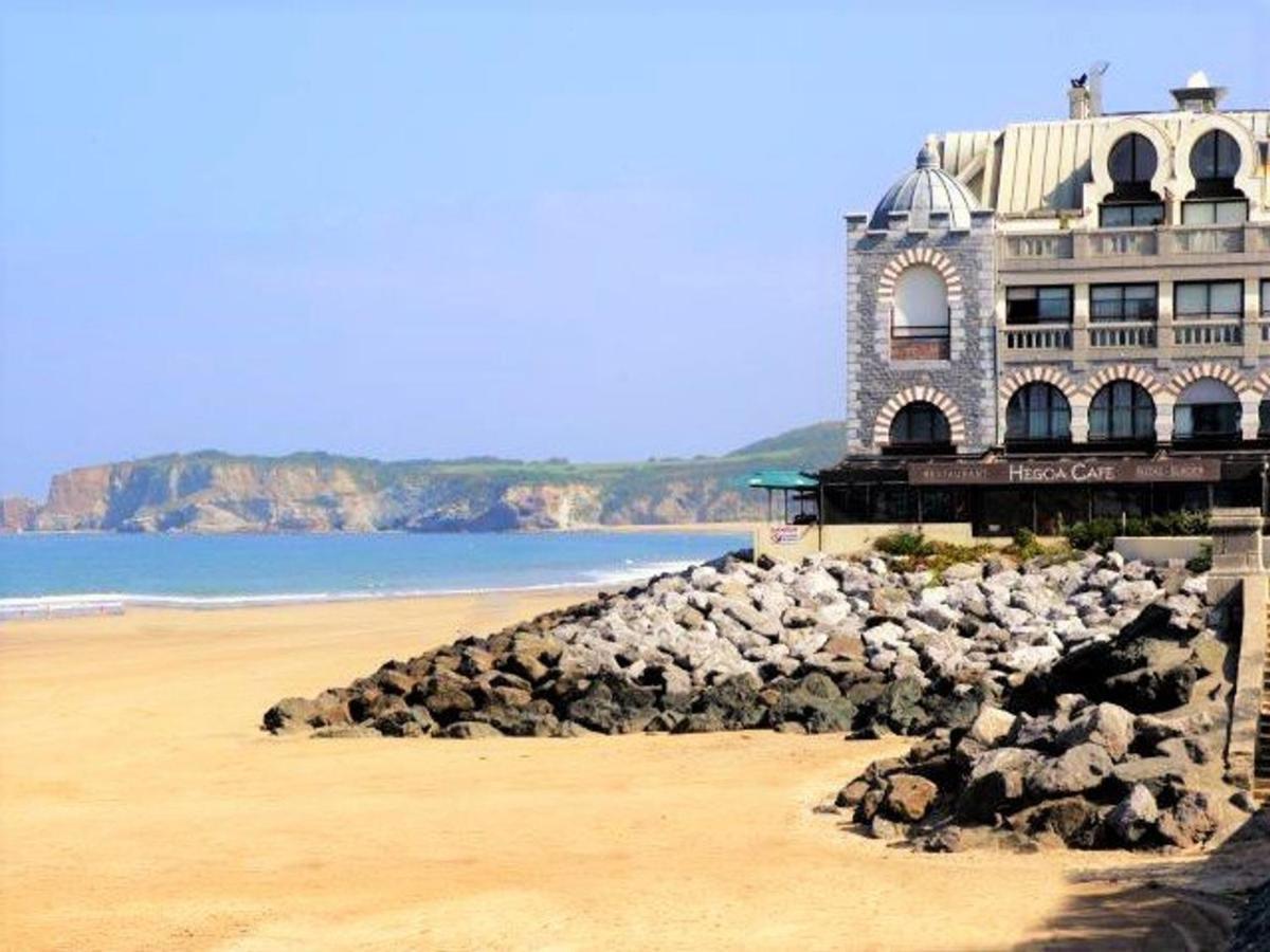 Appartement Rustique Face A La Mer A Hendaye Avec Balcon - Fr-1-2-294 Kültér fotó